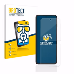 BROTECT Film Protecteur Verre 9H pour Samsung Galaxy Z Flip 3 5G [Anti-Rayures Transparent]