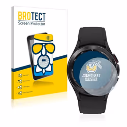 BROTECT Anti-Reflet Protection dÉcran Verre Mat pour Samsung Galaxy Watch 4 Classic (42mm) - Film Protecteur Vitre 9H