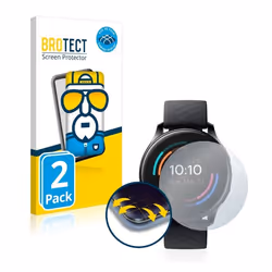 BROTECT Protection Intégrale 3D Incurvé pour OnePlus Watch (2 Pièces) - Couverture Complète Film Protection Écran