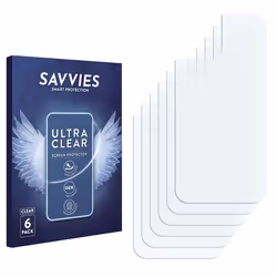 Savvies Protection Ecran pour Apple iPhone 13 mini (Arrière) (6 Pièces) - Film Protection Ultra Clair