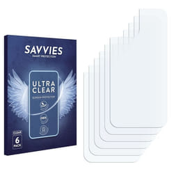 Savvies Protection Ecran pour Apple iPhone 13 mini (Arrière) (6 Pièces) - Film Protection Ultra Clair