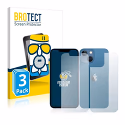 BROTECT Anti-Reflet Protection dÉcran Verre Mat pour Apple iPhone 13 mini (Avant+Arrière) (3 Pièces) - Film Protecteur Vitre  ...