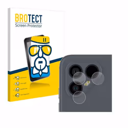 BROTECT Film Protecteur Verre 9H pour Fairphone 4 (Caméra UNIQUEMENT) [Anti-Rayures Transparent]