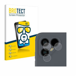BROTECT Film Protecteur Verre 9H pour Fairphone 4 (Caméra UNIQUEMENT) [Anti-Rayures Transparent]