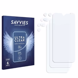 Savvies Protection Ecran pour Fairphone 4 (Avant+Caméra) (6 Pièces) - Film Protection Ultra Clair