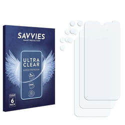 Savvies Protection Ecran pour Fairphone 4 (Avant+Caméra) (6 Pièces) - Film Protection Ultra Clair
