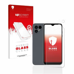 upscreen Protecteur d’Écran en Verre Trempé pour Fairphone 4 (Avant+Caméra) – Glass-Plastique 9H Dureté