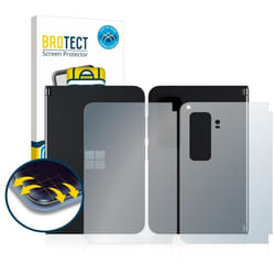 BROTECT Protection Intégrale 3D Incurvé Matte pour Microsoft Surface Duo 2 (Avant+Arrière) (2 Pièces) - Couverture Complète Film