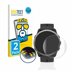 BROTECT Protection Intégrale 3D Incurvé pour Suunto 5 Peak (2 Pièces) - Couverture Complète Film Protection Écran