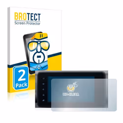 BROTECT Protection Ecran pour Dacia Sandero 2021 Media Display 3.5 (2 Pièces) - Film Protection Ultra Clair