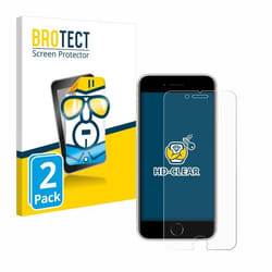 BROTECT Protection Ecran pour Apple iPhone SE 3 2022 (2 Pièces) - Film Protection Ultra Clair