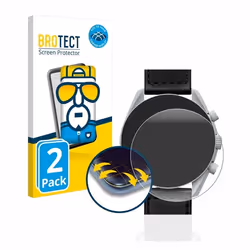 BROTECT Protection Intégrale 3D Incurvé pour Omega x Swatch Speedmaster Moonswatch (2 Pièces) - Couverture Complète Film Pro