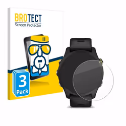BROTECT Film Protecteur Verre 9H pour Garmin Forerunner 255 / 255 Music (3 Pièces) [Anti-Rayures Transparent]