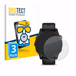 BROTECT Anti-Reflet Protection dÉcran Verre Mat pour Garmin Forerunner 255 / 255 Music (3 Pièces) - Film Protecteur Vitre 9H