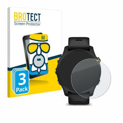 BROTECT Anti-Reflet Protection dÉcran Verre Mat pour Garmin Forerunner 255 / 255 Music (3 Pièces) - Film Protecteur Vitre 9H