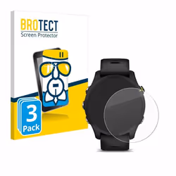 BROTECT Film Protecteur Verre 9H pour Garmin Forerunner 255 Music (3 Pièces) [Anti-Rayures Transparent]