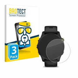 BROTECT Film Protecteur Verre 9H pour Garmin Forerunner 255 Music (3 Pièces) [Anti-Rayures Transparent]