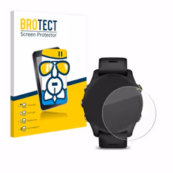 BROTECT Film Protecteur Verre 9H pour Garmin Forerunner 255 Music [Anti-Rayures Transparent]