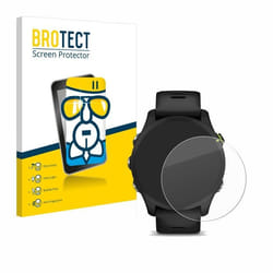 BROTECT Film Protecteur Verre 9H pour Garmin Forerunner 255 Music [Anti-Rayures Transparent]