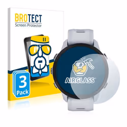BROTECT Film Protecteur Verre 9H pour Garmin Forerunner 955 (3 Pièces) [Anti-Rayures Transparent]