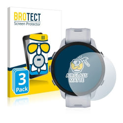 BROTECT Anti-Reflet Protection dÉcran Verre Mat pour Garmin Forerunner 955 (3 Pièces) - Film Protecteur Vitre 9H