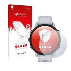 upscreen Protecteur d’Écran en Verre Trempé pour Garmin Forerunner 955 – Glass-Plastique 9H Dureté