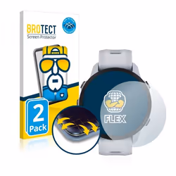 BROTECT Protection Intégrale 3D Incurvé pour Garmin Forerunner 955 (2 Pièces) - Couverture Complète Film Protection Écran