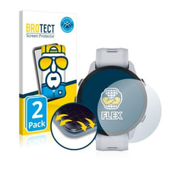 BROTECT Protection Intégrale 3D Incurvé pour Garmin Forerunner 955 (2 Pièces) - Couverture Complète Film Protection Écran