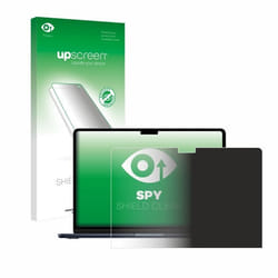 upscreen Protection Anti-Espion pour Apple MacBook Air 13 M2 2022 – Anti-Spy Privacy Film Protection Ecran de Confidentialité