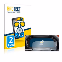 BROTECT Protection Ecran Anti-Reflet pour Volkswagen Tiguan 2021 Digital Cockpit Pro (2 Pièces) - Film Mat