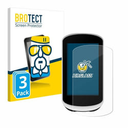 BROTECT Film Protecteur Verre 9H pour Garmin Edge Explore 2 (3 Pièces) [Anti-Rayures Transparent]