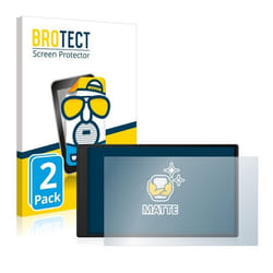 BROTECT Protection Ecran Anti-Reflet pour Garmin DriveSmart 76 MT-D (2 Pièces) - Film Mat