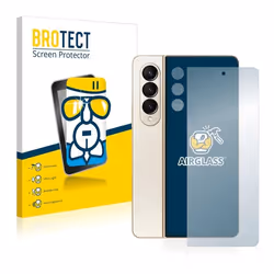 BROTECT Film Protecteur Verre 9H pour Samsung Galaxy Z Fold 4 (Avant+Caméra) [Anti-Rayures Transparent]