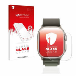 upscreen Protecteur d’Écran en Verre Trempé pour Apple Watch Ultra / Ultra 2 – Glass-Plastique 9H Dureté