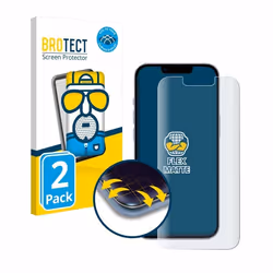 BROTECT Protection Intégrale 3D Incurvé Matte pour Apple iPhone 14 (2 Pièces) - Couverture Complète Film Protection Écran