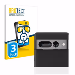 BROTECT Film Protecteur Verre 9H pour Google Pixel 7 Pro (Caméra UNIQUEMENT) (3 Pièces) [Anti-Rayures Transparent]