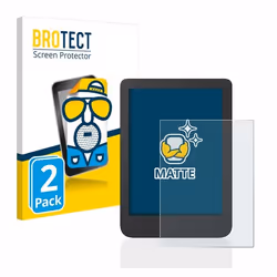BROTECT Protection Ecran Anti-Reflet pour Tolino Shine 4 / 5 / 5 Color 2024 (2 Pièces) - Film Mat