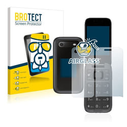 BROTECT Film Protecteur Verre 9H pour Nokia 2660 Flip (Avant+Arrière) [Anti-Rayures Transparent]