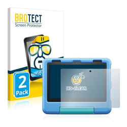 BROTECT Protection Ecran pour Amazon Fire HD 8 Kids 2022 (2 Pièces) - Film Protection Ultra Clair