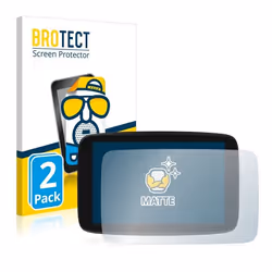 BROTECT Protection Ecran Anti-Reflet pour TomTom GO Exclusive (2 Pièces) - Film Mat