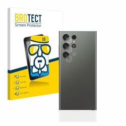 BROTECT Film Protecteur Verre 9H pour Samsung Galaxy S23 Ultra (Caméra UNIQUEMENT) [Anti-Rayures Transparent]