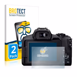 BROTECT Protection Ecran pour Canon EOS R50 (2 Pièces) - Film Protection Ultra Clair