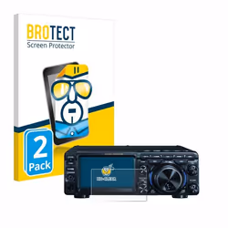 BROTECT Protection Ecran pour Yaesu FT-710 (2 Pièces) - Film Protection Ultra Clair