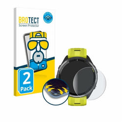BROTECT Protection Intégrale 3D Incurvé Matte pour Garmin Forerunner 965 (2 Pièces) - Couverture Complète Film Protection Écr