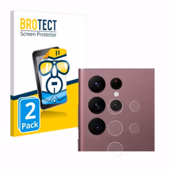 BROTECT Protection Ecran pour Samsung Galaxy S22 Ultra 5G Enterprise Edition (Caméra UNIQUEMENT) (2 Pièces) - Film Protection ...