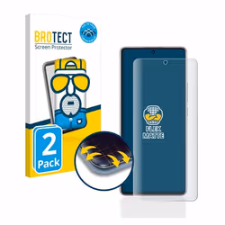 BROTECT Protection Intégrale 3D Incurvé Matte pour Xiaomi Redmi Note 12 Pro 5G (2 Pièces) - Couverture Complète Film Protecti ...