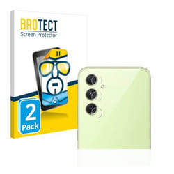 BROTECT Protection Ecran pour Samsung Galaxy A54 5G (Caméra UNIQUEMENT) (2 Pièces) - Film Protection Ultra Clair