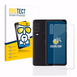 BROTECT Film Protecteur Verre 9H pour Caterpillar Cat S75 (Avant+Caméra) [Anti-Rayures Transparent]