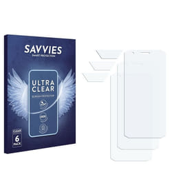 Savvies Protection Ecran pour Doogee S41 Pro (Avant+Caméra) (6 Pièces) - Film Protection Ultra Clair
