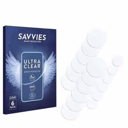 Savvies Protection Ecran pour Xiaomi Redmi Note 12 4G (Caméra UNIQUEMENT) (6 Pièces) - Film Protection Ultra Clair